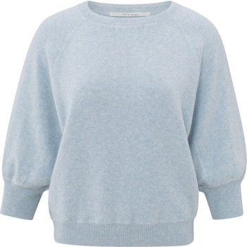 Sweater with raglan sleeves GRAY DAWN BLUE MELAN