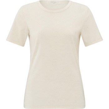 Soft crew neck t-shirt OFF WHITE MELANGE