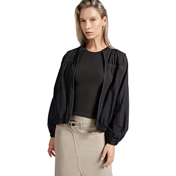 Cropped bomber jacket PHANTOM