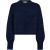 CoralieCC Crop Rib O-Knit Navy