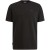 R-neck regular fit interlock Black