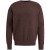 Crewneck cotton heather plated ble Coffee Bean