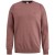 Crewneck cotton stretch Marron