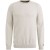 Crewneck cotton stretch Silver Birch