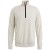 Half zip collar cotton heather pla Silver Birch