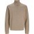 JPRBLAMILANO STITCH KNIT HALF ZIP SN Peat/Melange