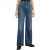 Ribcage wide leg polar permiter mid blue denim