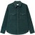 Lennon Bouclé overshirt pine green