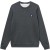 Piece sweatshirt 2.0 Charcoal melange/ ol. blue