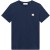 Piece T-shirt Mountain Blue print melange/lt sand