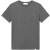 Norregaard t-shirt charcoal melange/orange