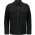 Overshirt Zip Closure Stretch Black