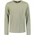 T-Shirt Long Sleeve Crewneck Slub Smoke