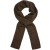 Scarf Zig Zag Jacquard Brown