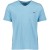 T-shirt korte mouw v-hals aqua