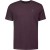 T-Shirt Crewneck Solid Basic Aubergine