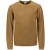 Pullover Crewneck Garment Dyed + St Khaki