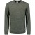 Pullover Crewneck 2 Coloured Melang Smoke