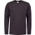 Pullover Crewneck 2 Coloured Melang Aubergine