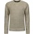 Pullover Crewneck Melange With Wool Cement