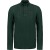 Pullover Half Zipper and Button Sol Dark Green