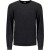 Pullover Crewneck Garment Dyed + St Black