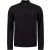 Pullover Half Zip 2 Coloured Melang Black