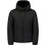 Jacket Hooded Short Fit Padded Black