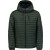 Jacket Hooded Short Fit Padded Dark Moss