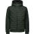 Jacket Short Fit Sealed Hooded Knit Dark Moss