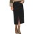 ONLMOXIE HW LONG SLIT CORD SKIRT CC PNT Black