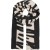 ONLCATHINKA LIFE SOFT SCARF CC Black/ZEBRA