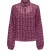 ONLSTAR LIFE L/S PLISSE SHIRT PTM Syrah/Block boho