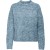 ONLCIROLA LS O-NECK KNT Celestial Blue/Melan