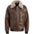 Flight jacket HUDSON Buff Leather D.Brown