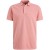 Polo korte mouw pique garment dyed blush