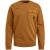 Crewneck light terry garment dyed cathay spice