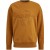 Crewneck slub-look jacquard sweat cathay spice