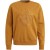 Crewneck pique double face sweat Buckthorne Brown