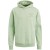 Hooded soft terry brushed Quiet Green