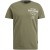 T-shirt korte mouw ronde jersey deep lichen green