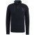 Half zip collar cotton rib knit salute