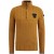 Half zip collar cotton rib knit wood thrush