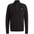 Half zip collar cotton knit Black Onyx