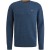 R-neck cotton mouline True Navy