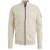 Zip jacket cotton structure Bone White