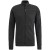 Zip jacket cotton structure knit Antracite Melee