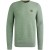 Crewneck collar cotton mouline Quiet Green