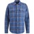 Long Sleeve Shirt Check Brushed Mo Blue Indigo