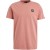 T-shirt korte mouw ronde hals stretch old rose